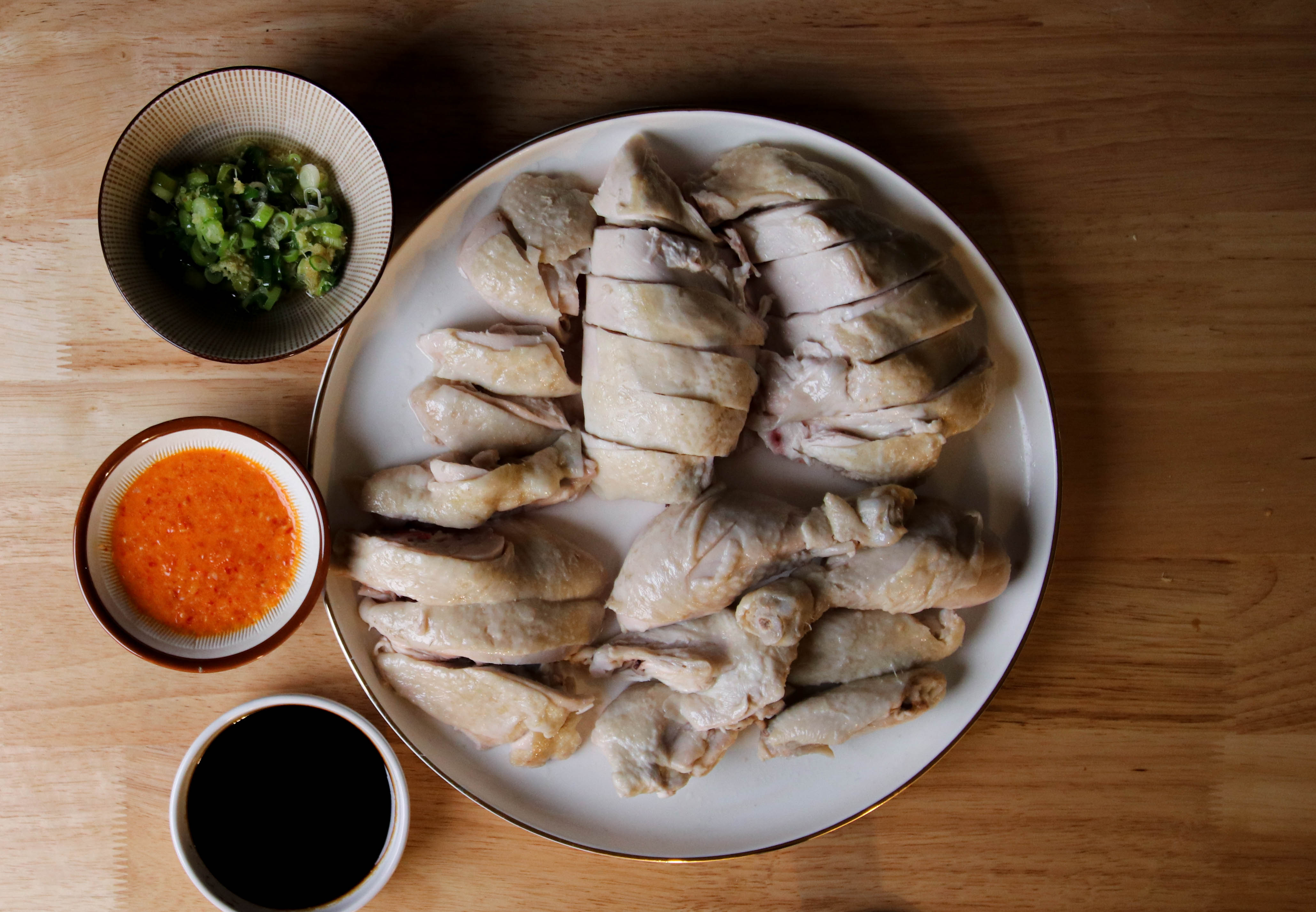 hainanese chicken rice